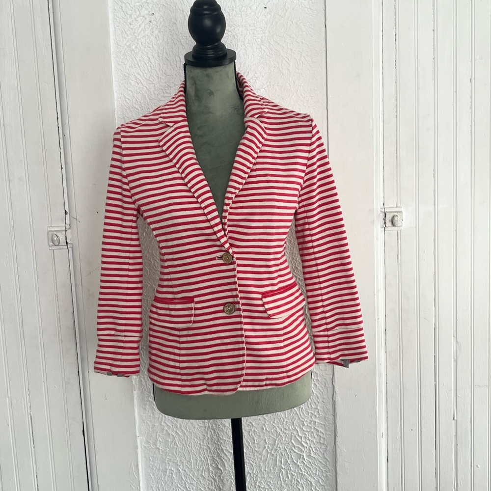 Striped Pink Blazer